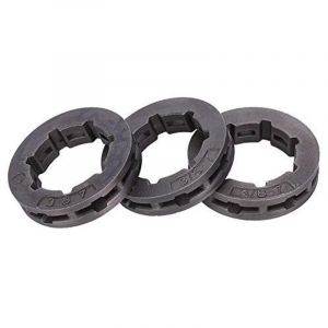 Sunxury - 3pcs 3/8in 7T Pignon de Tron&ccedil;Onneuse, 68210 Pignon de Jante d'Entra&icirc;Nement de Cha&icirc;Ne, Pi&egrave;Ces de Rechange de Tron&ccedil;Onneuse pour 030 031 032