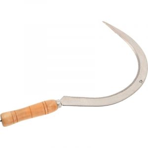 Faucille Ronde 240 mm Faucille dentel&eacute;e Faux Feuille Faucille Petite Faux Jardin Faucille Jardin Faux Main Faucille Main Faux Faucille Faux Petite