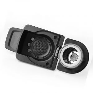 Adaptateur de capsules de caf&eacute; compatible avec les machines &agrave; caf&eacute; Nespresso Dolce Gusto