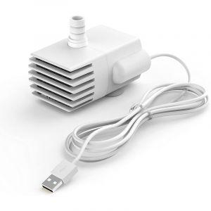 Pompe de Fontaine &agrave; Eau pour Chat, Pompe &agrave; Eau pour Capsule Fontaine &agrave; Eau Chat , Pompe &agrave; Eau &Eacute;lectrique USB Ultra Silencieuse
