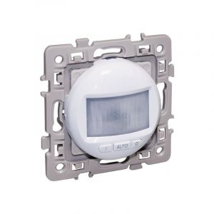 Interrupteur automatique à détection de mouvement blanc - square 3 fils avec neutre