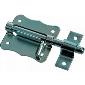 Cyclingcolors - Verrou américain 55 x 55 x 11 targette pêne à entailler avec levier de manœuvre loquet cadenas fermeture porte extérieur portail vérou