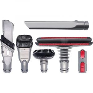 Coavas - Brosse Kit Accessoires pour Dyson V8 V7 Aspirateur avec Adaptateur,Total Clean Pièces pour Dyson V6 DC45 DC35 DC52 DC29 DC62 DC33 DC34 etc