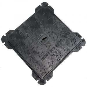 Einside - Plaque d'Égout en Fonte B125 – 700 x 700 mm