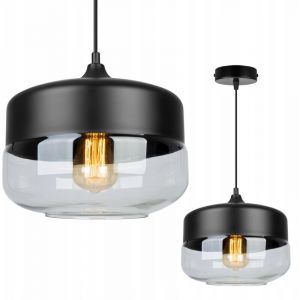 Lampadaire Suspendu, Plafonnier En Verre, Abat-Jour Led