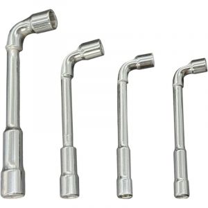 4pcs cle a pipe 6 pans 7mm 8mm 10mm 13mm, cl&eacute; &agrave; pipe, cl&eacute; a pipe, clef a pipe CRV acier au chrome vanadium
