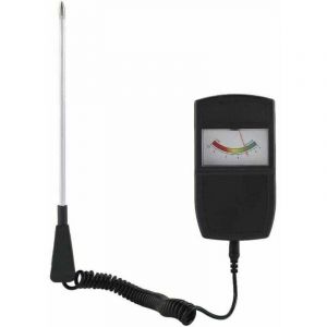 Ph m&egrave;tre de sol - Testeur de pH de sol 2 en 1 Testeur de pH de sol fertile de haute pr&eacute;cision Mete pour la fleur de plante de jardin