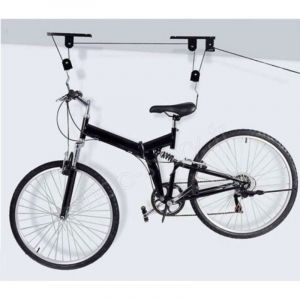 Support Lève Vélo de Plafond + Fixations et Crochet