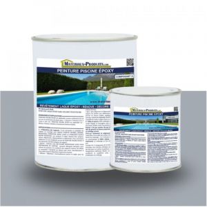Peinture Piscine Epoxy - 10 Kg Gris b&eacute;ton - MATPRO