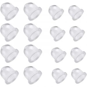 Jamais UTILISÉ]16Pcs Pompe Amorçage Poire Amorcage Gasoil Carburant Primer Ampoule Tasse d'Huile de Carburateur Transparente Poire d'amorcage