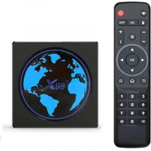 Android TV Box - TV Box X98mini Android 11.0 2G+ 16G 5G double bande Smart WiFi bluetooth 4K HD 100m Amlogic S905W2 Quad Core