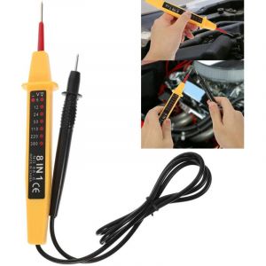 Aiperq - Testeur de circuit électrique 8 en 1 Testeur de tension multifonction Stylo détecteur de continuité 6 V-380 v pour Tension Voltmètre pour