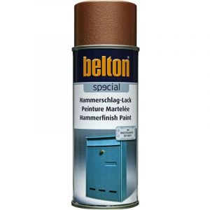 Bombe de peinture Belton Special effet martel&eacute; cuivre 400ml