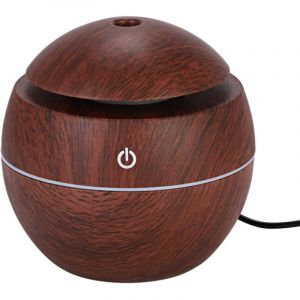 Diffuseur d'huile Essentielle, Diffuseur d'aromath&eacute;rapie et Humidificateur &agrave; Ultrasons &agrave; Brume Fra&icirc;che, Diffuseurs d'air de Th&eacute;rapie d'ar&ocirc;me Naturel