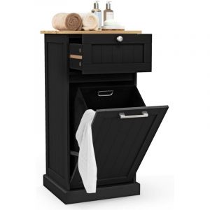 COSTWAY Cric Hydraulique pour Moto Capacit&eacute; de 680 kg, Table &Eacute;l&eacute;vatrice Moto Plateforme R&eacute;glable en Hauteur sur 3 Niveaux, Support de Levage &agrave; P&eacute;dale