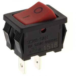 Ryobi - Interrupteur 2 cosses rouge de poignee - debroussailleuse
