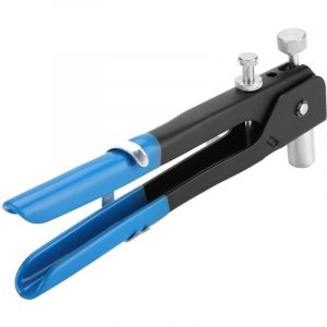 Tonchean - Kit d'outils de 86 pièces pour rivets et écrous à riveter, pistolet à riveter à main robuste avec écrous et mandrins filetés