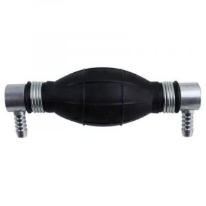Pompe Poire d'Amor&ccedil;age pour Syst&egrave;me Alimentation Carburant Gasoil Essence Diesel 8mm Coude 90&deg; Universel NPTERBL