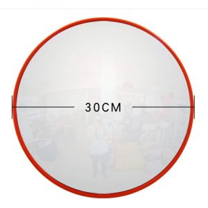 Dayplus - 30cm miroir convexe miroir de circulation miroir de sécurité miroir de surveillance miroir panoramique miroir convexe