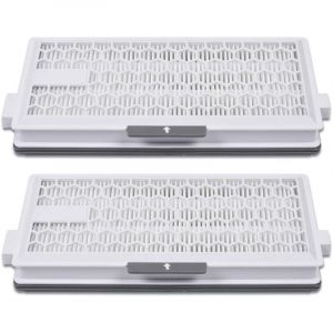 Pour Filtre Aspirateur Air Clean Plus 50 pour Miele Complete C3 Powerline S8340 Filtre d'aspirateur, Air Clean SF-HA 50 pour Complete C2 C3, lot de 2