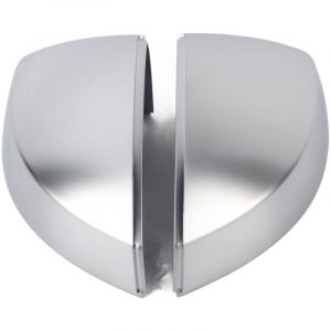 Paire de Capuchons de protection de coque de r&eacute;troviseur en chrome mat pour Audi A3 S3 8V 13-18