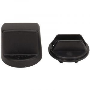 Jeffergarden Bouton de commutateur de d&eacute;marrage et d'allumage sans cl&eacute;, insertion de capuchon de remplacement 4408A031 pour Mitsubishi Lancer
