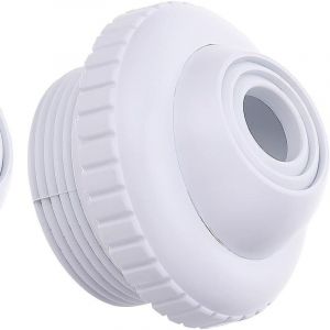 Buse &agrave; jet standard Hayward SP1419C 1/2 pouce Jet de massage r&eacute;glable pour piscine Buse anti-refoulement de rechange pour paroi de piscine