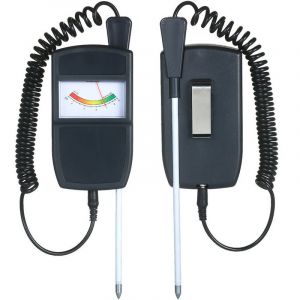 Ph m&egrave;tre de sol - Testeur de pH de sol 2 en 1 Testeur de pH de sol fertile de haute pr&eacute;cision Mete pour la fleur de plante de jardin