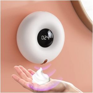 Distributeur de Savon Automatique, Distributeur Savon Mural,Distributeur Savon Liquide, Distributeur Savon Mousse, sans Contact, Ipx7, Capteur