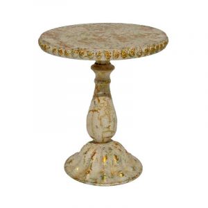 Gu&eacute;ridon fer patin&eacute; petit 30x30x35cm