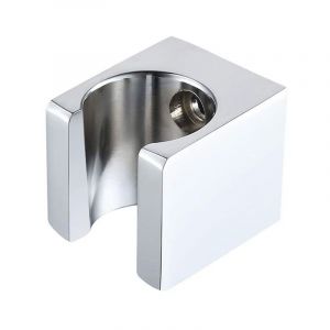 Furwoo - Tout support de douche en laiton support de pommeau de douche mural pour baguette de pulvérisateur à main pour salle de bain Chrome, C107-CH