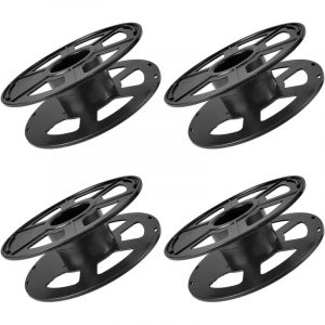 4 Pi&egrave;ces Enrouleur Cable Kit, Plastique Enrouleur Electrique Vide, Diam&egrave;tre 200mm Enrouleurs de C&acirc;bles &Eacute;lectriques, pour Lumi&egrave;res de No&euml;l, C&acirc;bles,