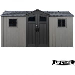 Lifetime - Abri de jardin résine 8.2 m2 (4.26 x 2.14 m)