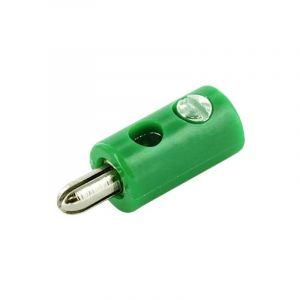 HOS25GN Fiche banane miniature m&acirc;le &oslash; de la broche: 2.60 mm 1 pc(s) Bulk S236072 - Econ Connect