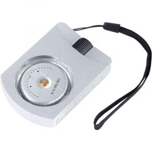 Linghhang - Clinomètre portatif Compact Professionnel en Aluminium pour altimètre précis pour mesurer Les hauteurs Pentes Angles Argent