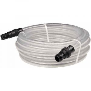 Tuyau d'aspiration avec raccords en PVC transparent 1" 10 m PVC CFW672707