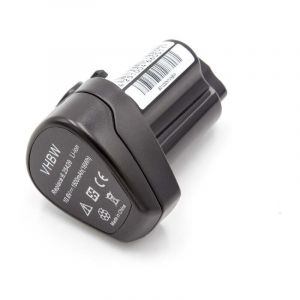 Vhbw - 1x Batterie remplacement pour Metabo 6.255.97, 6.255.85, 6.254.39, 6.254.38, 6.254.36 pour outil &eacute;lectrique (1500 mAh, Li-ion, 10,8 v)
