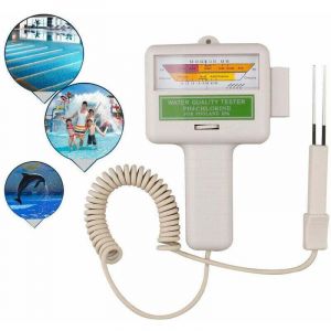 Analyse de l'eau de piscine- Testeur &eacute;lectronique Chlore et pH pour piscine - Compteur qualit&eacute; de l'eau-