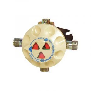 Gurtner &ndash; D&eacute;tendeur gaz inverseur automatique &ndash; D&eacute;bit 2,6 kg/h &ndash; Pression amont 0,7 &agrave; 7,5 b &ndash; Pour gaz bouteille Butane &ndash; Norme NF EN 13786