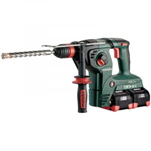 Perforateur burineur 36V SDS-plus 3,1 J (4x8,0 Ah) KHA 36-18 LTX 32 dans metabox - METABO 600796810