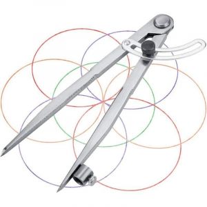 Compas de Mesure, Compas à Pointes Sèches Diviseur D'aile - Jauge de Marquage Industriel, Grand Compas Professionnel Compas Pointe avec Aile et