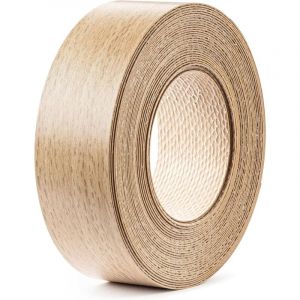 Cyclingcolors - Bande de chant 21mm x 5m en mélaminé thermocollant épaisseur 0,5mm facile à appliquer Bricolage Ruban Panneau Plan de travail Bois,