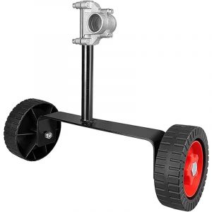 Lot de roues de support pour tondeuse à gazon, portable, réglable, roues auxiliaires pour débroussailleuse(26mm) - Zoternen