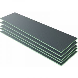 Aica Sanitaire - aica Panneau à carreler 1250x600x25 Pack de 5 Panneau de construction à carreler