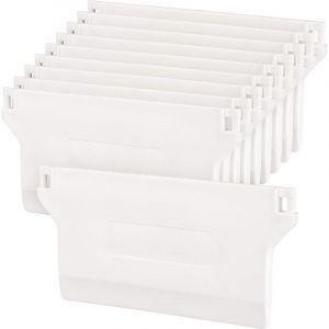 Plaque de Lestage Store Californien - Kit de R&eacute;paration Poids de Store Vertical de Rechange 89 mm - Blanc (10 pcs)