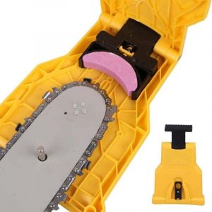 Affuteuse de Chaine Tronconneuse, Universel Affuteur Chaine Tronçonneuse, Aiguiseur Chaine Tronconneuse avec à Aiguiser, Rapide Aiguiseur Chaîne