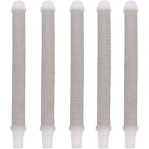 5 Pi&egrave;ces &Eacute;l&eacute;ments De Filtre &Agrave; Pistolet &Agrave; Pulv&eacute;riser Airless 60 Mesh Buse Pulteuse de Peinture air sans air Accessoires pour Wagner Airless Paint