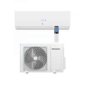 Thermor - Ensemble Climatisation réversible Mono-split Nagano Murale Pure - Unité extérieure 3,5 kW et Unité intérieure murale blanche