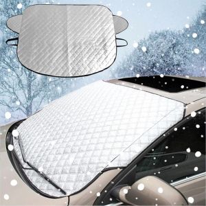 Pare Soleil Voiture Pare Brise Avant Couverture Pare Brise Voiture Protege Pare Brise Givre Universelle Bache Anti Givre Voiture Protection Pare
