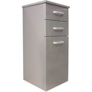 Ondee - jamais utilise] Colonne &agrave; suspendre lonia - 35cm - Grise - Laqu&eacute; - Livr&eacute; en kit - Gris